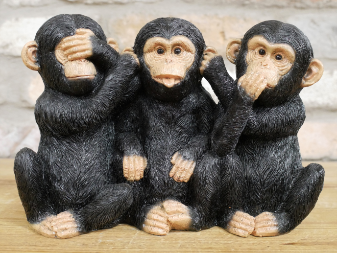 Three Wise Monkeys — The Furniture Emporium