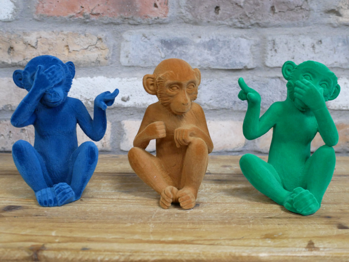 Who Farted Monkeys - Set of 3