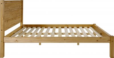 Barton 4'6" Bed Waxed Pine