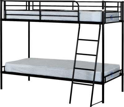 Brandon 3' Bunk Bed Black