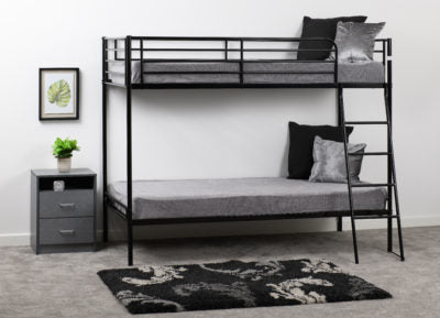 Brandon 3' Bunk Bed Black