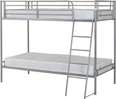 Brandon 3' Bunk Bed Silver