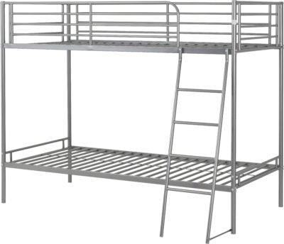 Brandon 3' Bunk Bed Silver