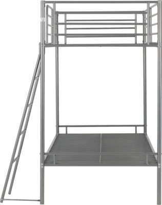 Brandon 3' Bunk Bed Silver