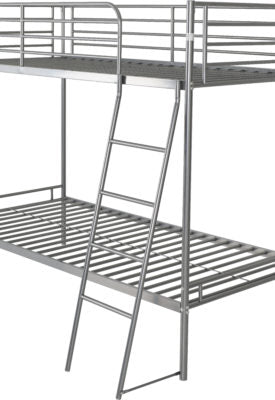 Brandon 3' Bunk Bed Silver