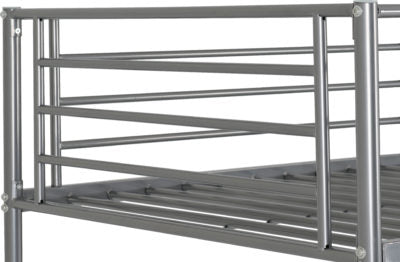 Brandon 3' Bunk Bed Silver