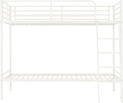 Brandon 3' Bunk Bed White