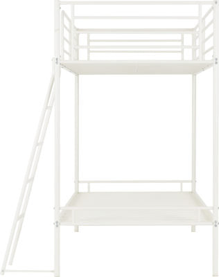 Brandon 3' Bunk Bed White