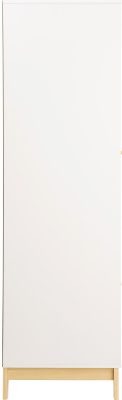 Cody 2 Door 1 Drawer Wardrobe White/Pine Effect