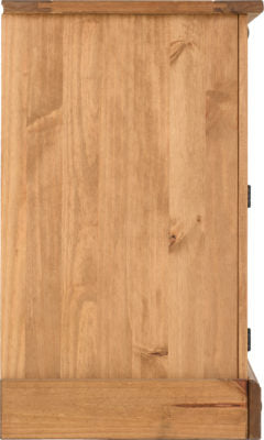Corona 3 Door 3 Drawer Sideboard Distressed Waxed Pine