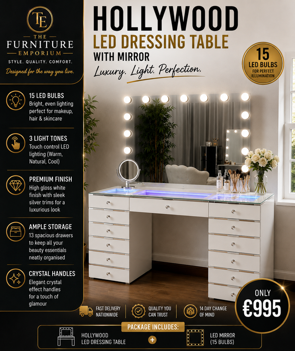 Hollywood Empire Vanity Set