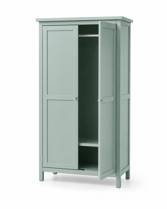 Olivia Double Wardrobe – Sage Green