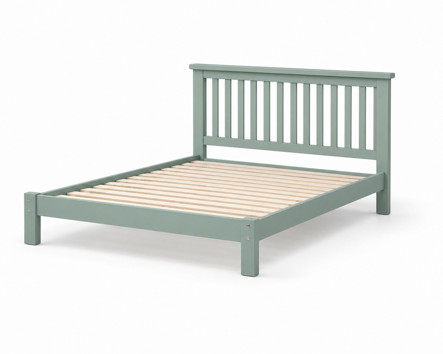 Olivia Bed Frame – Sage Green