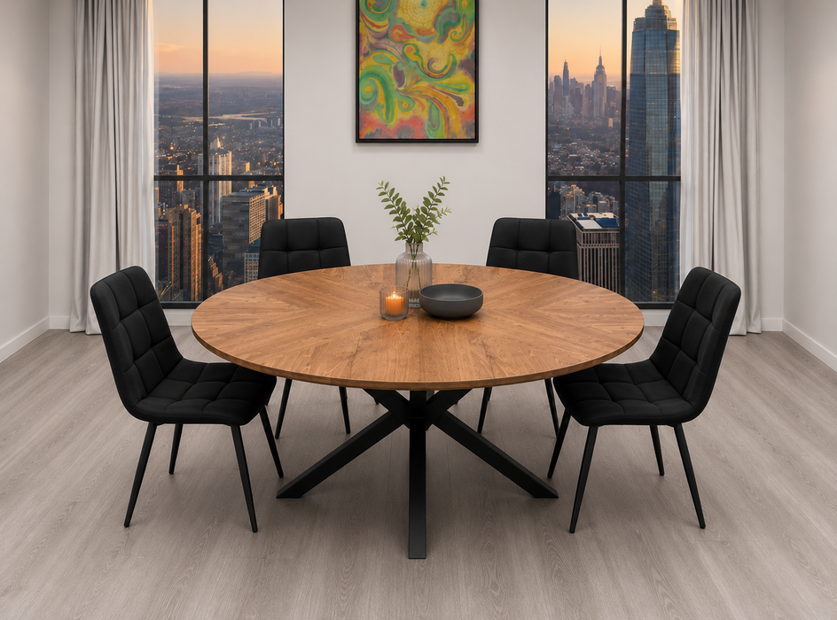 Hendrik Extension Round Dining Set