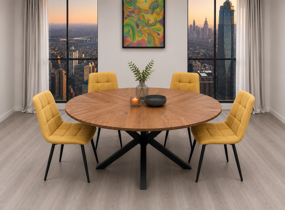 Hendrik Extension Round Dining Set