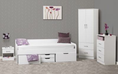 Dante Day Bed White