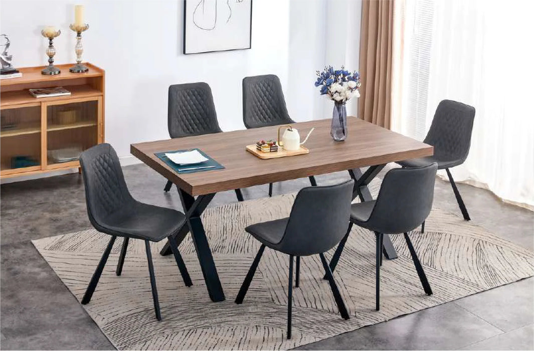 Fredrik Dining Table X-Leg - 1.8 Metre