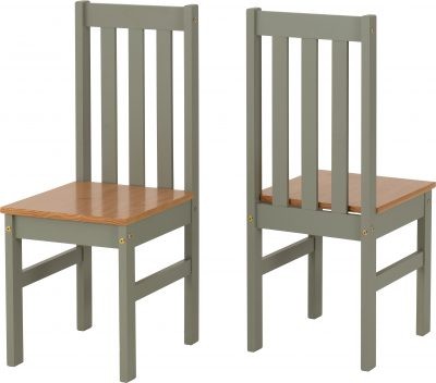 Ludlow 1+4 Dining Set Green/Oak Lacquer