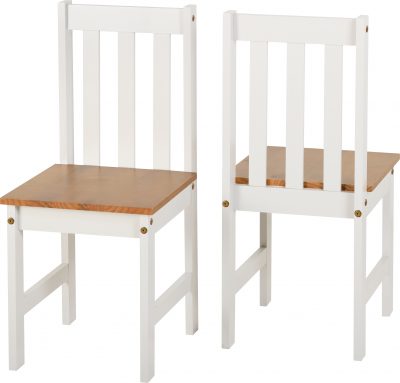 Ludlow 1+2 Dining Set White/Oak Lacquer