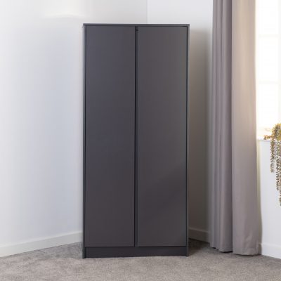 Malvern 2 Door Wardrobe Grey