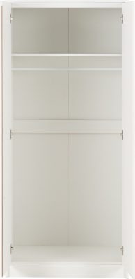 Malvern 2 Door Wardrobe White