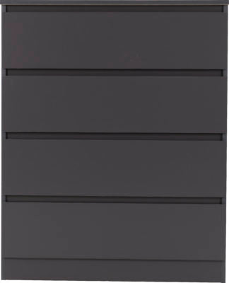 Malvern 4 Drawer Chest Grey