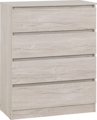 Malvern 2 Door Wardrobe Bedroom Set Urban Snow