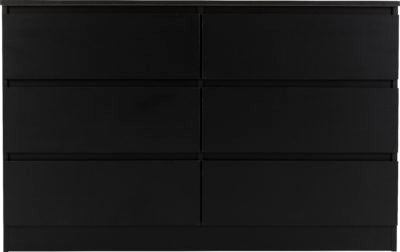 Malvern 6 Drawer Chest Black