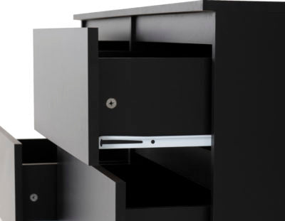 Malvern 6 Drawer Chest Black