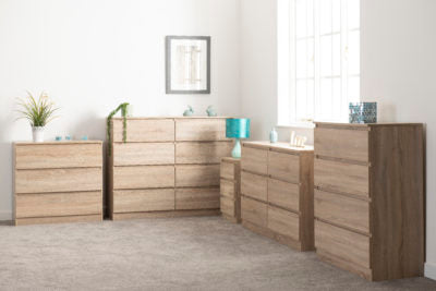 Malvern 8 Drawer Chest Sonoma Oak Effect