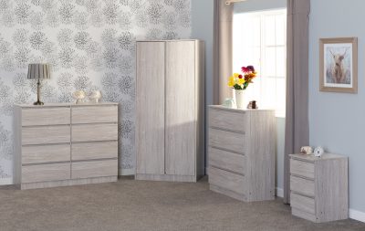 Malvern 4 Drawer Chest Urban Snow