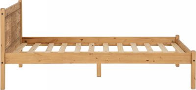 Maya 4' Bed Distressed Waxed Pine