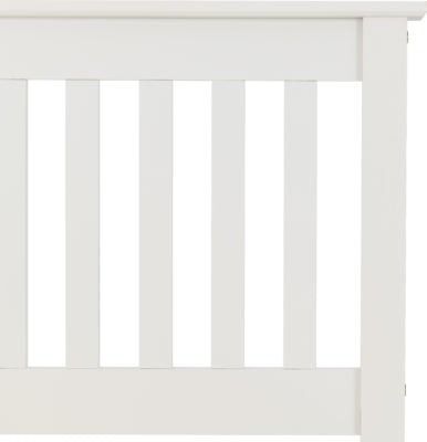 Monaco 3' Bed High Foot End White