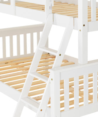 Neptune Triple Sleeper Bunk Bed White