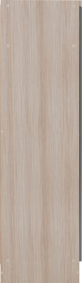 Nevada 2 Door All Hanging Wardrobe Grey Gloss/Light Oak Effect Veneer