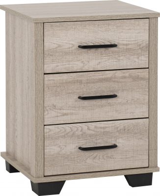 Oliver 2 Door Wardrobe Bedroom Set Light Oak Effect