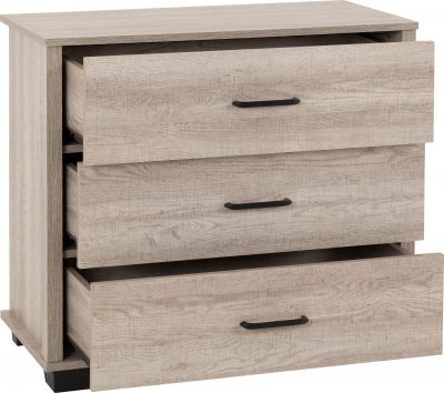 Oliver 2 Door Wardrobe Bedroom Set Light Oak Effect