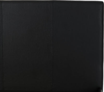 Prado 3' Bed Black Faux Leather