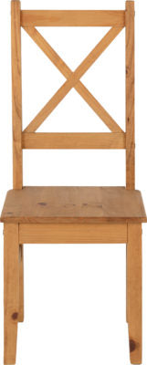 Salvador Chair (Box of 2) Distressed Waxed Pine