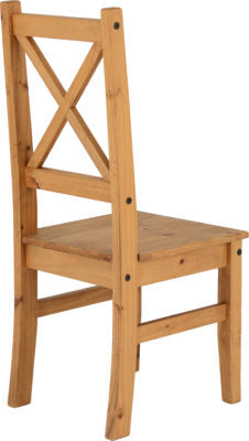 Salvador Chair (Box of 2) Distressed Waxed Pine