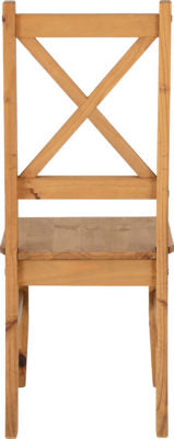 Salvador Chair (Box of 2) Distressed Waxed Pine