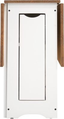 Santos Butterfly Dining Set White/Distressed Waxed Pine