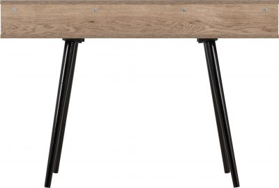 Saxton 1 Drawer Console Table Mid Oak Effect/Grey