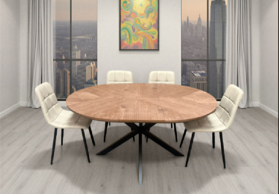 Hendrik Extension Round Dining Set
