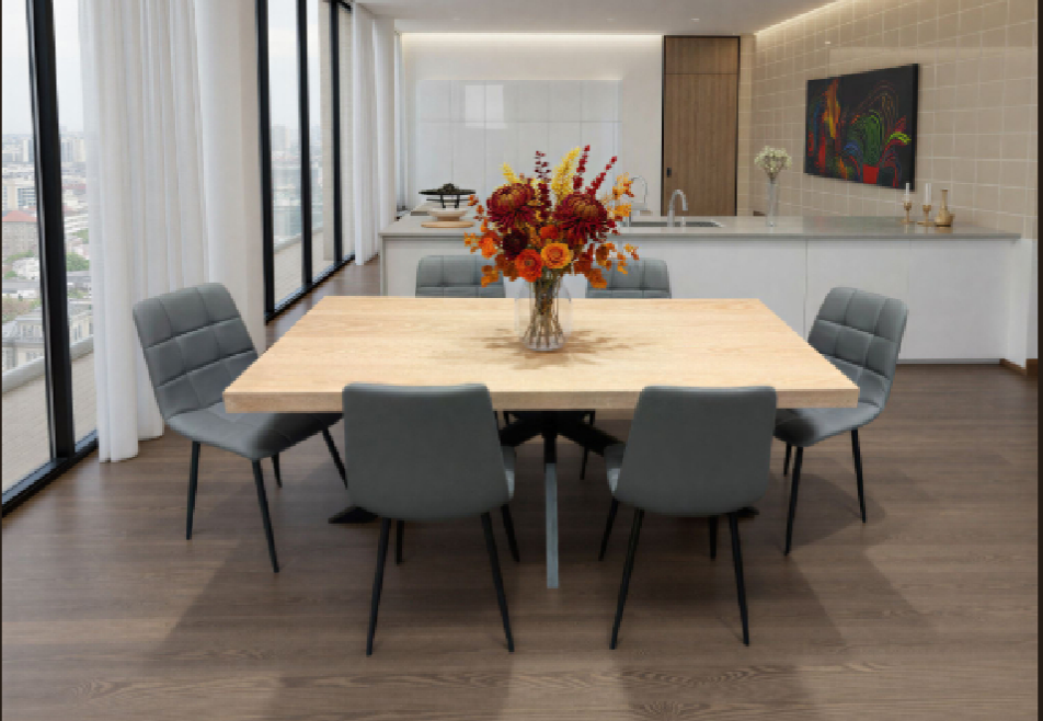 Manor Oak 2m Dining Set