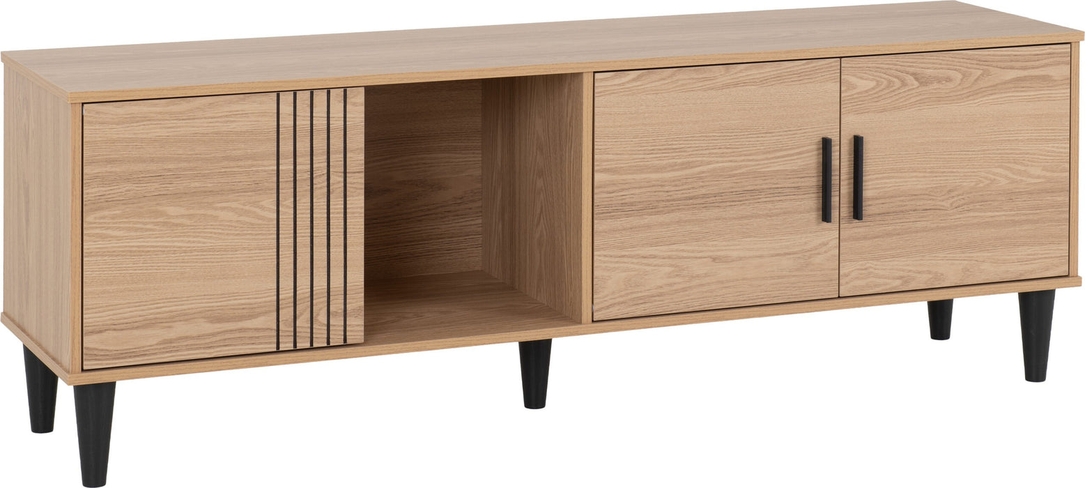 Tessa TV Cabinet Natural Oak Effect