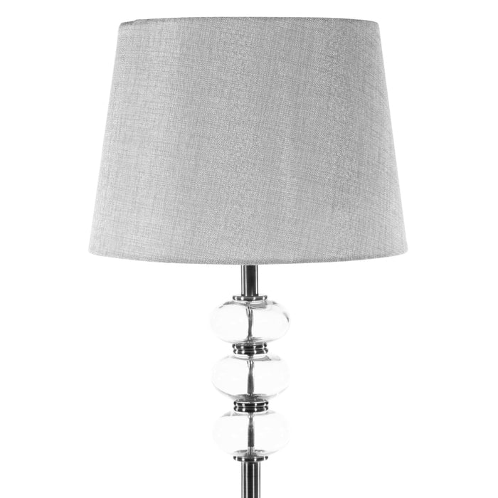 Jane floor lamp silver/grey 158cm