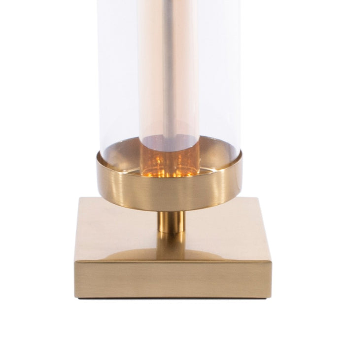 Jane glass cylinder lamp bronze/gold 54cm