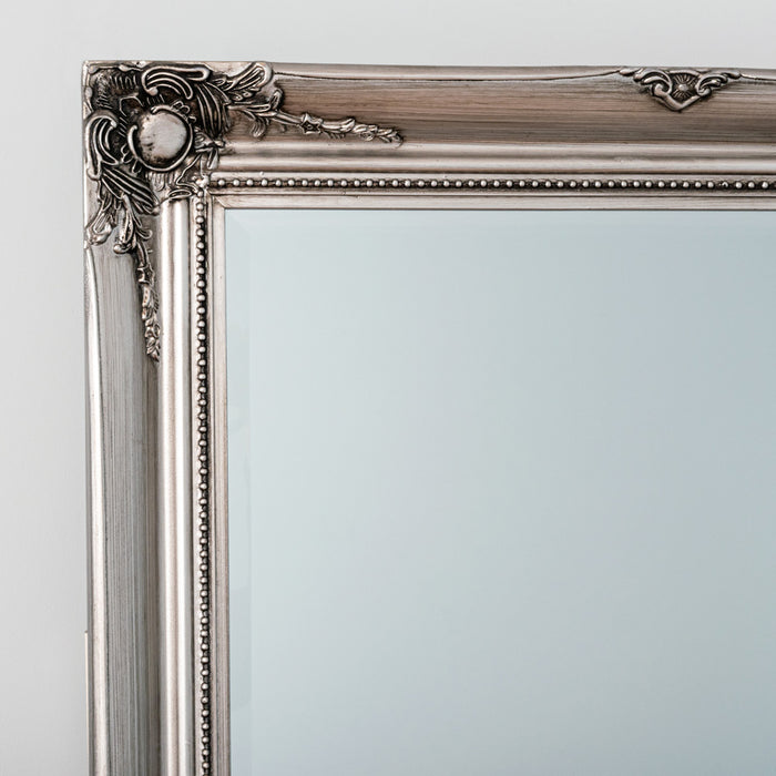 Chateau wide cheval mirror champagne