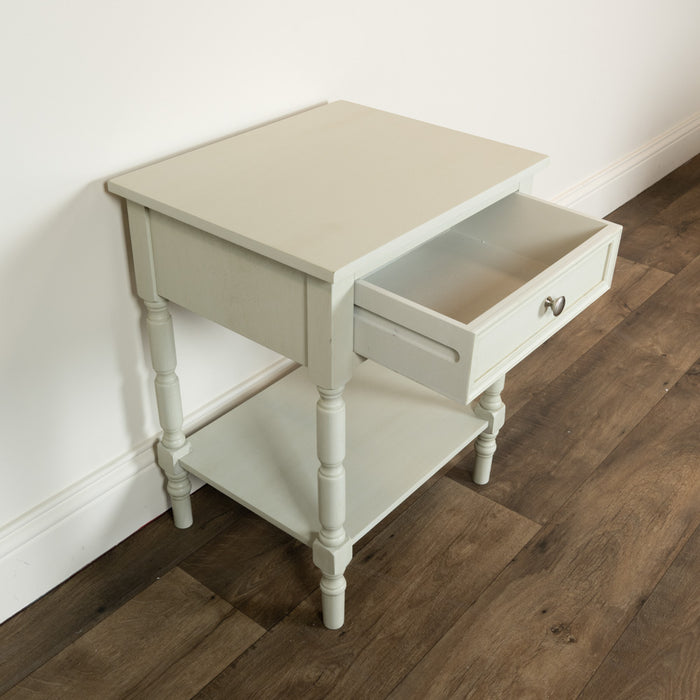 Lincoln 1 drw accent table subtle grey